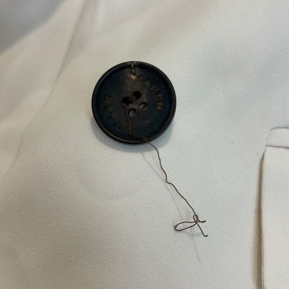 Karen Millen Soft Tailored Double Breasted Sleeveless Tailored Blazer - Picture 4 of 5